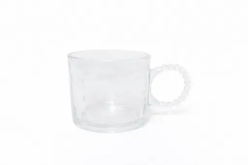 [536391] TAZA VIDRIO ASA BURBUJA 8.5X7.5CM ( DL20650 / YX-2 )