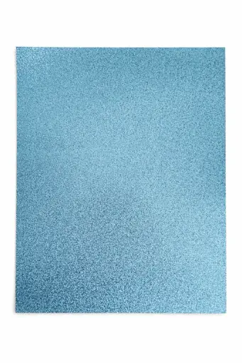 [536395] CARTULINA GLITTER CELESTE 35X50CM 250GR ( 648448 )