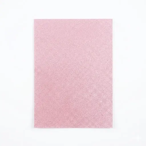 [536397] CARTULINA GLITTER ROSA 35X50CM 250GR ( 648430 ) 
