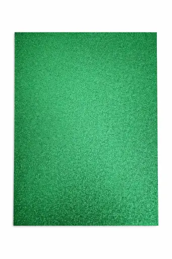 [536402] CARTULINA GLITTER VERDE 35X50CM 250GR ( 648424 )