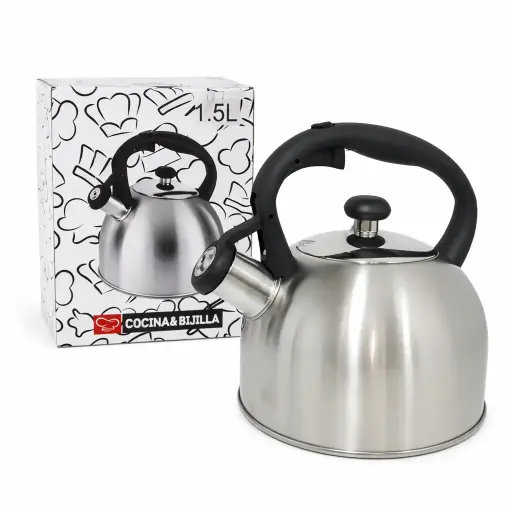 [536451] PAVA SILBADORA ACERO INOX 1.5LT E/ CJ ( YY3528 )