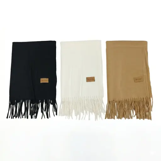 [536566] CHALINA RUANA SKORA LISA C/ FLECOS 70 X 180CM ( 43724 )  