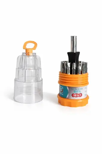 [536632] DESTORNILLADOR DE PRECISION 16 EN 1 C/ ESTUCHE ( 60009 )