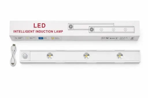 [536641] LUZ LED FRIA - CALIDA BAJO MESADA C/ SENSOR MOVIMIENTO USB 40CM E/ CJ ( NC6555 )