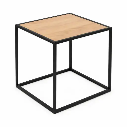 [536646] MESA RATONA MDF HIERRO 40CM X 46CM