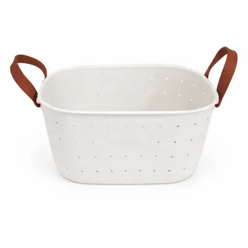 [536651] CANASTO PLASTICO C/ MANIJA 30 X 23 X 16CM ( 1040920 )