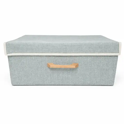 CAJA PLEGABLE LINO 43 X 30 X 18CM ( 35904-2 / 35904-6 / 35904-8 )
