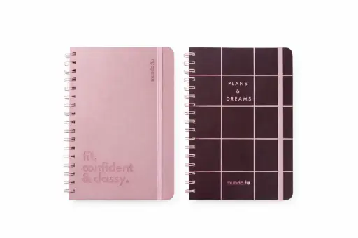 [536865] CUADERNO A5 TAPA DURA NEO PINK 96HJ ( 202745 )