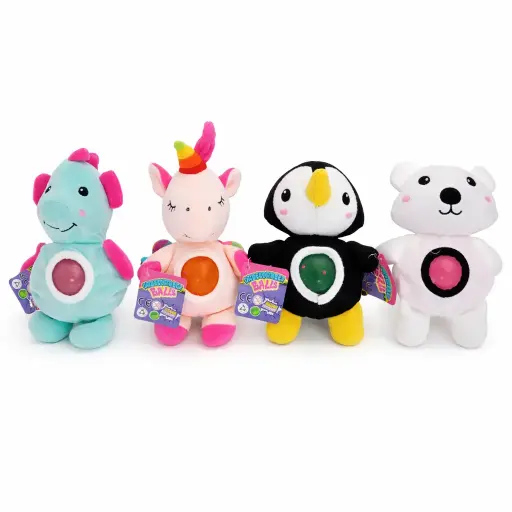 [536880] PELUCHE ANIMALITOS C/ SQUISHY ( JY-25-605 )