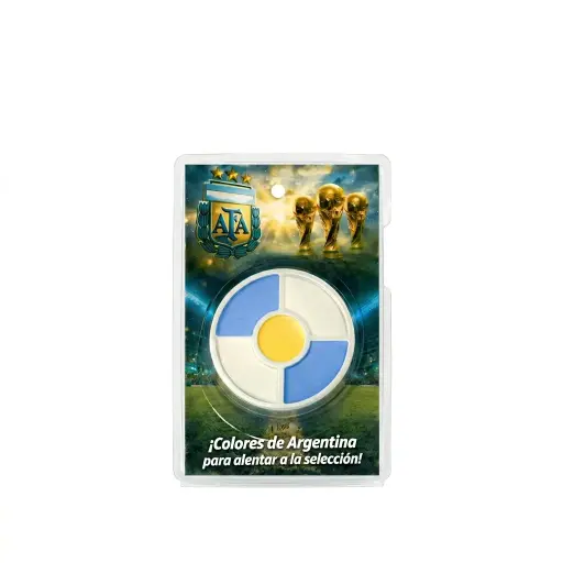 [536881] MAQUILLAJE ARGENTINA TRES COLORES E/ BL ( 10845 )