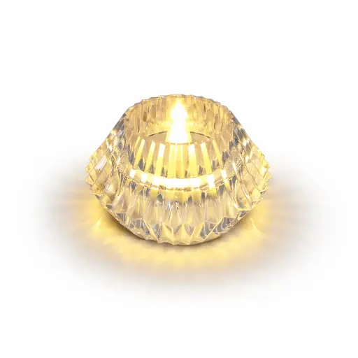 [536886] PORTAVELA C/ VELA LED 6CM ( NS423897 )