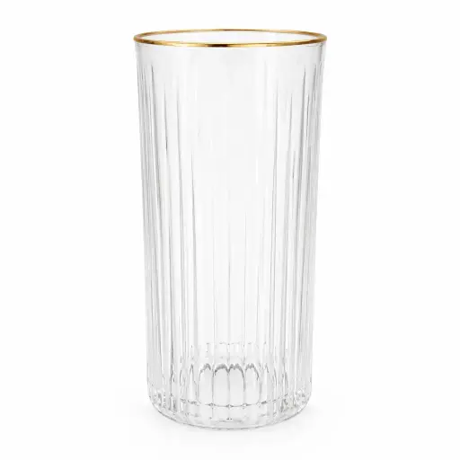 [536952] VASO AUREA C/ BORDE DORADO 430ML ( 71146 )