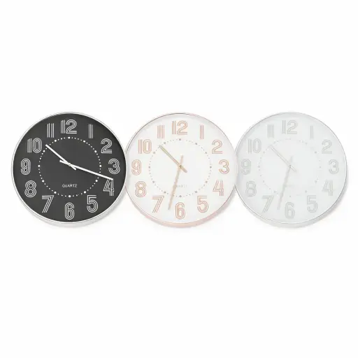 [536959] RELOJ D/ PARED REDONDO 50CM E/ CJ ( CA6635 )