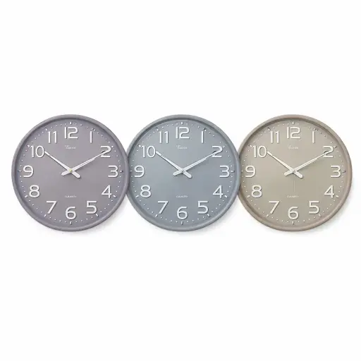 [536962] RELOJ D/ PARED REDONDO 40CM E/ CJ ( CA6641 )