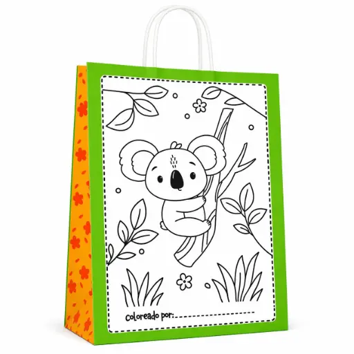[537028] BOLSA P/ REGALO AVENTURAS PARA PINTAR 30 X 12 X 41CM