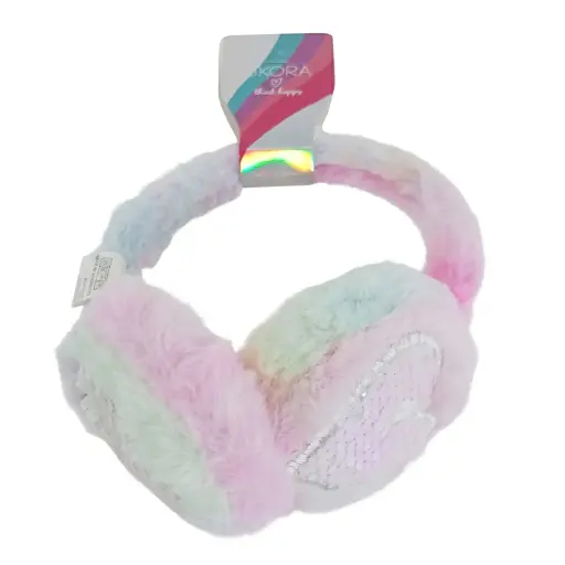 [537150] OREJERAS SKORA PELUCHE CORAZON E/ CT ( 28972 )