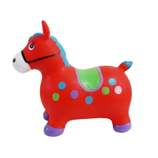 [537167] CABALLITO SALTARIN INFLABLE 60 X 33 X 38CM E/ BO ( 56105 )