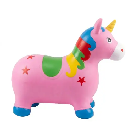 [537168] UNICORNIO SALTARIN INFLABLE 65 X 25 X 50CM ( 56111 )