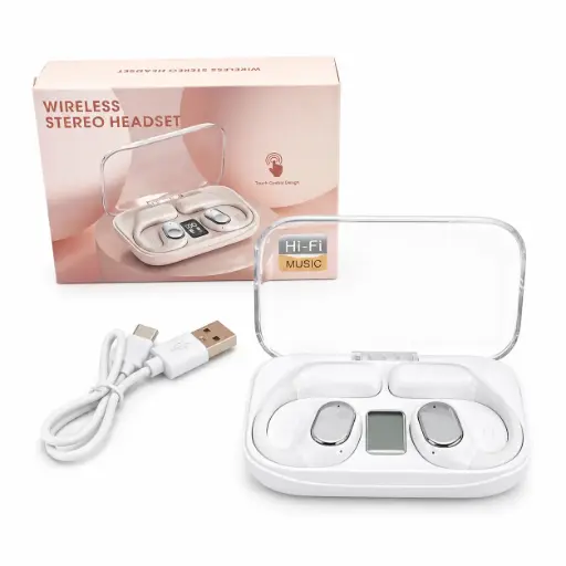 [537256] AURICULAR C/ BLUETOOTH RECARGABLE E/ CJ ( LC56302 )
