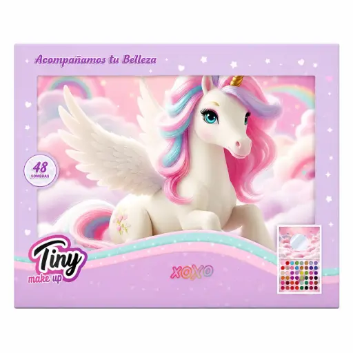 [537275] SET DE MAQUILLAJE TINY UNICORNIO X48 SOMBRAS E/ CJ ( 3403 )