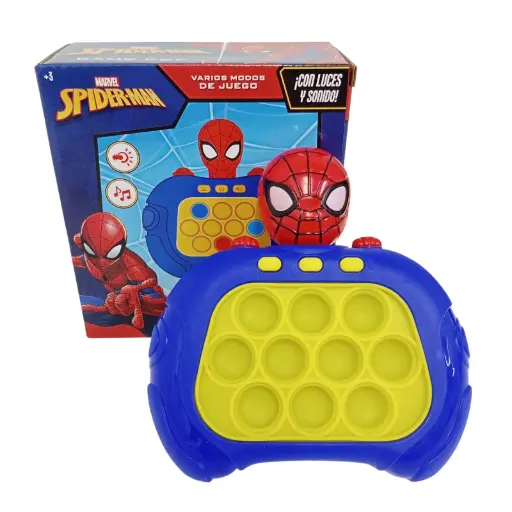 [537325] POP IT SPIDER-MAN ELECTRONICO C/ LUZ Y SONIDO E/ CJ ( 56730 )