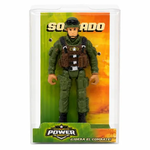 [537343] MUÑECO MILITAR 10CM E/ CJ ( 56987 )