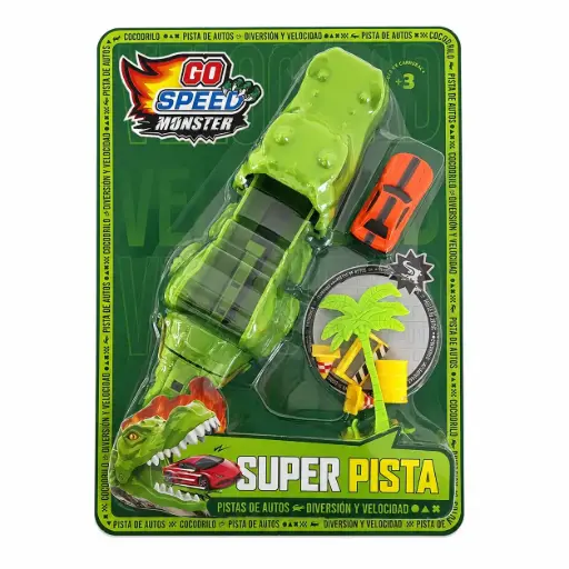 [537344] LANZA AUTO DINOSAURIO E/ BL ( 54561 )