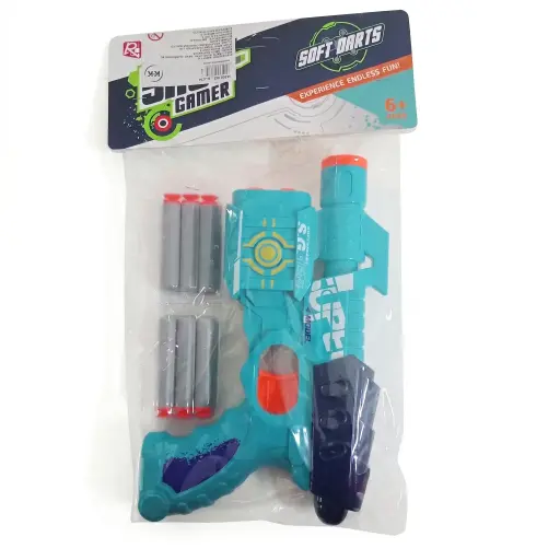 [537446] PISTOLA LANZA DARDOS E/ BO ( JL-674-Z1 )