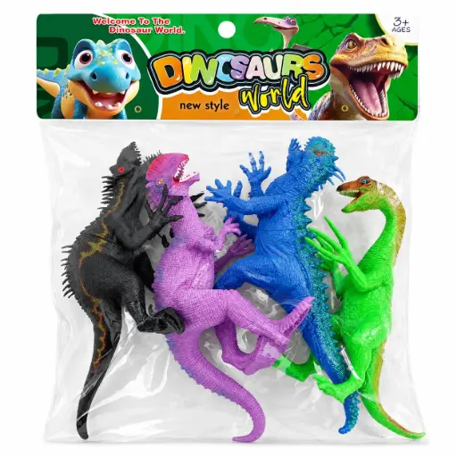 [537449] DINOSAURIOS X4 E/ BO ( 6227Z1 )