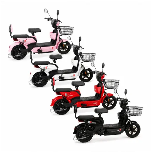 [537505] BICICLETA ELECTRICA GICIN SK-8 PESO MAX 130KG 40KM AUTONOMIA