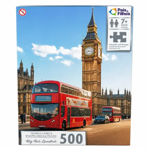 [537512] ROMPECABEZAS CIUDAD DE LONDRES X500 E/ CJ ( 792991 )