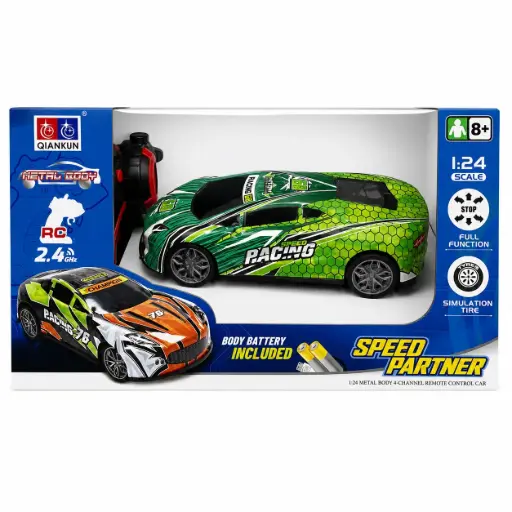 [537607] AUTO RADIO CONTROL DEPORTIVO 1:24 E/ CJ ( BL046 / 11516 )