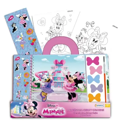 [537684] SET DE ARTE MINNIE E/ MALETIN ( DCH17650 )
