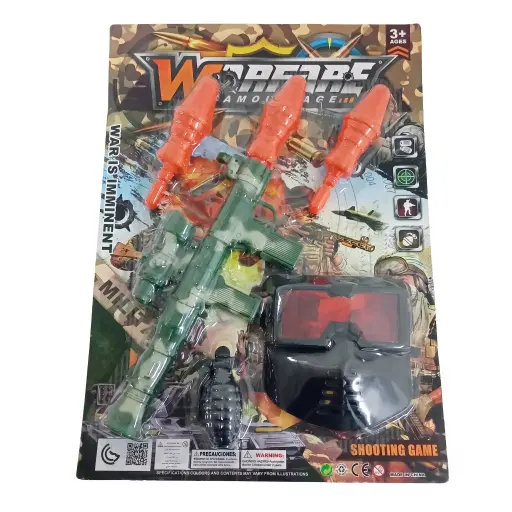 [537746] SET DE COMBATE X6 E/ BL ( 0100-7A )