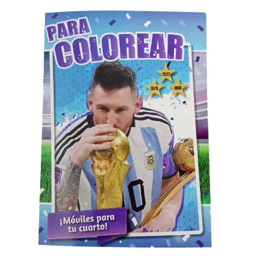 [537806] &LIBRO P/ COLOREAR MESSI 16HJS ( 1200-2 )