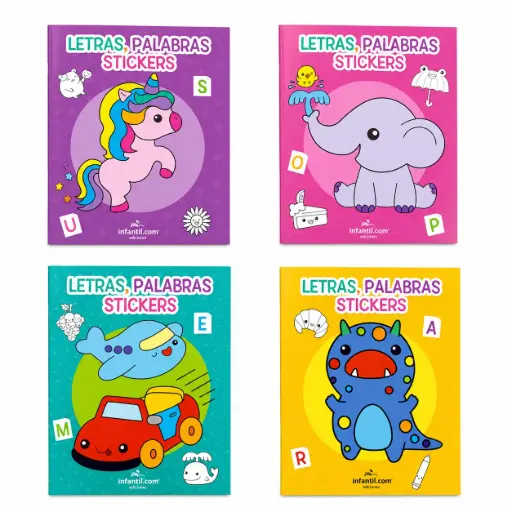 [537953] LIBRO COLECCION LETRAS PALABRAS STICKERS ( 200746 )
