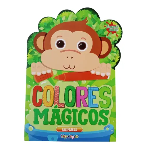 [538025] LIBRO P/ COLOREAR COLECCION COLORES MAGICOS ANIMALES ( 8981-59-8 ) 