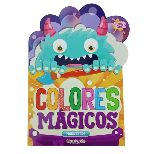 [538027] LIBRO P/ COLOREAR COLECCION COLORES MAGICOS MONSTRUOS ( 8981-57-4 )