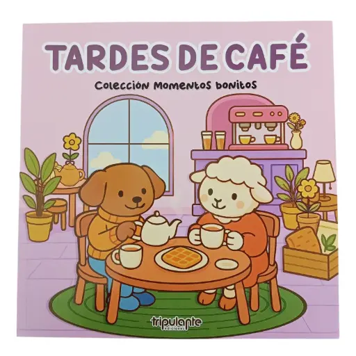 [538031] LIBRO P/ COLOREAR COLECCION MOMENTOS BONITOS TARDES DE CAFE ( 6748-20-1 )