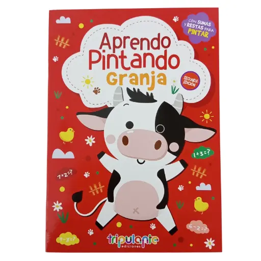 [538041] LIBRO P/ COLOREAR COLECCION APRENDO PINTANDO GRANJA ( 8981-48-2 )
