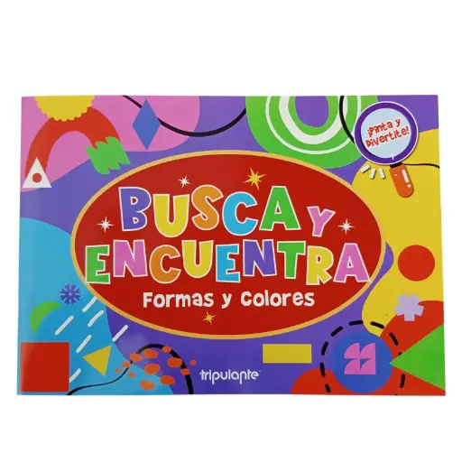 [538043] LIBRO P/ COLOREAR COLECCION BUSCA Y ENCUENTRA FORMAS Y COLORES ( 6748-25-6 )