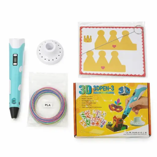 [538053] LAPIZ 3D C/ FILAMENTOS Y ACCESORIOS E/ CJ ( P62-2 / 3DPEN-3 )
