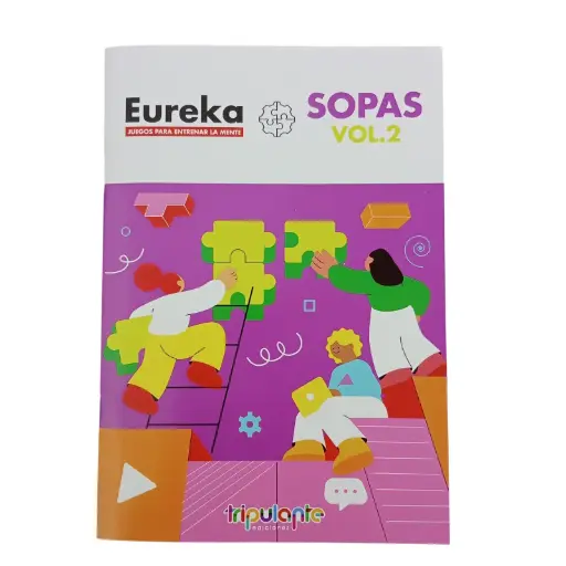[538065] LIBRO COLECCION EUREKA SOPA DE LETRAS VOL. 2 ( 6748-08-9 )