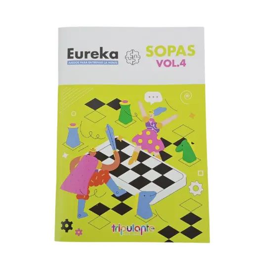 [538067] LIBRO COLECCION EUREKA SOPA DE LETRAS VOL. 4 ( 6748-10-2 )
