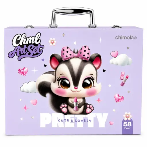 [538210] SET DE ARTE CHIMOLA ZORRINA X58 E/ VALIJA ( ST142 )