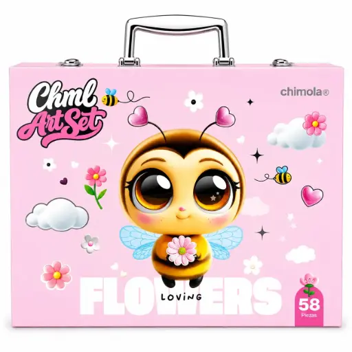 [538211] SET DE ARTE CHIMOLA ABEJA X58 E/ VALIJA ( ST140 )