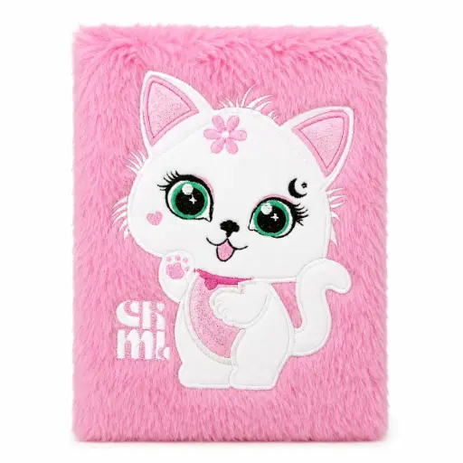 [538221] LIBRETA A5 CHIMOLA GATO PELUCHE ( BT226 )