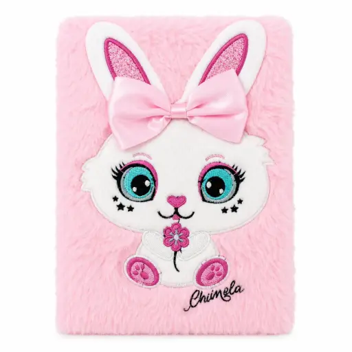 [538223] LIBRETA A5 CHIMOLA CONEJO PELUCHE ( BT228 )