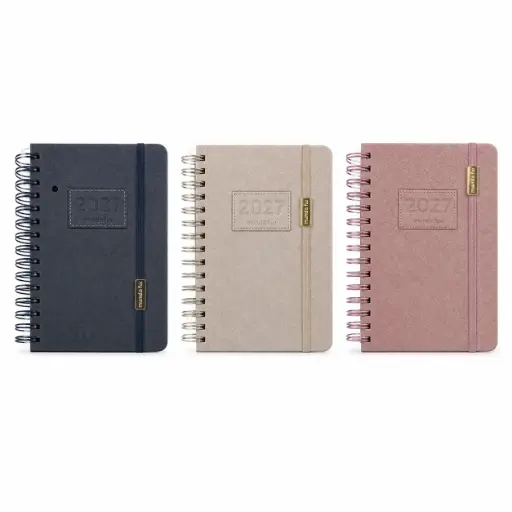 [538282] AGENDA 2 DIAS X PAG MINIMAL. 2027 12 X 17CM ( 203764 )