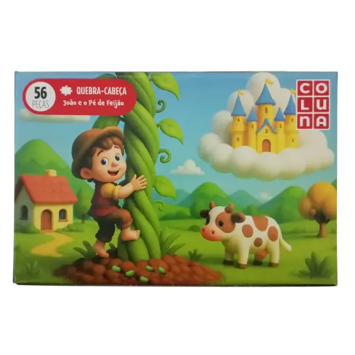 [538319] ROMPECABEZAS JUAN Y LOS FRIJOLES MAGICOS X56 E/ CJ ( 793978 )